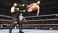萨米·扎恩&塞萨罗对阵凯文·欧文斯&Y2J《WWE RAW 2016.07.19》