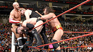 塞萨罗对阵巴洛尔对阵鲁瑟夫对阵欧文斯《WWE RAW 2016.07.26》