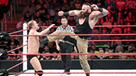 布朗·斯图曼对阵当地摔角手《WWE RAW 2016.07.26》