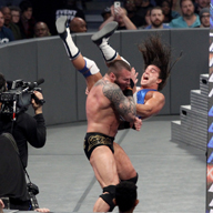 阿尔法胜利在即，卢克哈勃突然出现干扰了比赛！《WWE SmackDown 2016.11.30》
