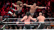 桌椅梯大战终于来了！——10人双打赛《WWE TLC 2016》