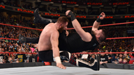 杰里科助攻萨米·扎恩，使其摔跤生涯得以延续！《WWE RAW 2017.03.28》