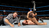 萨米对阵英格里斯，欧胖展示裁判技能！《WWE SmackDown 2017.08.30》