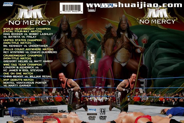 No Mercy 2006 DVD封面