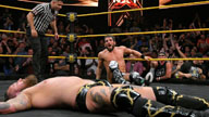 强尼·加尔加诺在四面楚歌赛中险胜，赢得NXT冠军头号挑战者资格！《WWE NXT 2017.12.28》