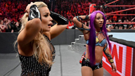 女子四对四双打组队赛！《WWE RAW 2019.04.02》