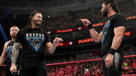 圣盾发表道别宣言，全力支持罗林斯备战全球冠军赛！《WWE RAW 2019.03.12》