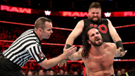 洲际冠军赛，凯文·欧文斯挑战塞斯·罗林斯！《WWE RAW 2018.05.15》