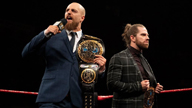NXT英国双打冠军发表讲话，乔科菲大战特伦特·瑟文！《WWE NXT UK 2019.04.04》